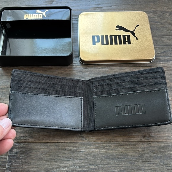 PUMA Bi-Fold Wallet/Bill/6 card holder,slim fit,tin gift boxed - Picture 3 of 10